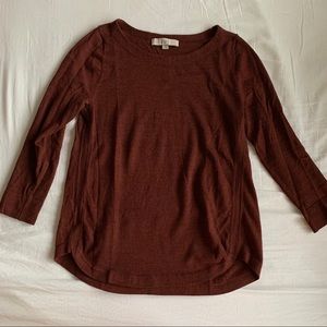 LOFT 3/4 Sleeve Sweater, Size XS